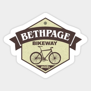 Bethpage Bikeway Small version Sticker